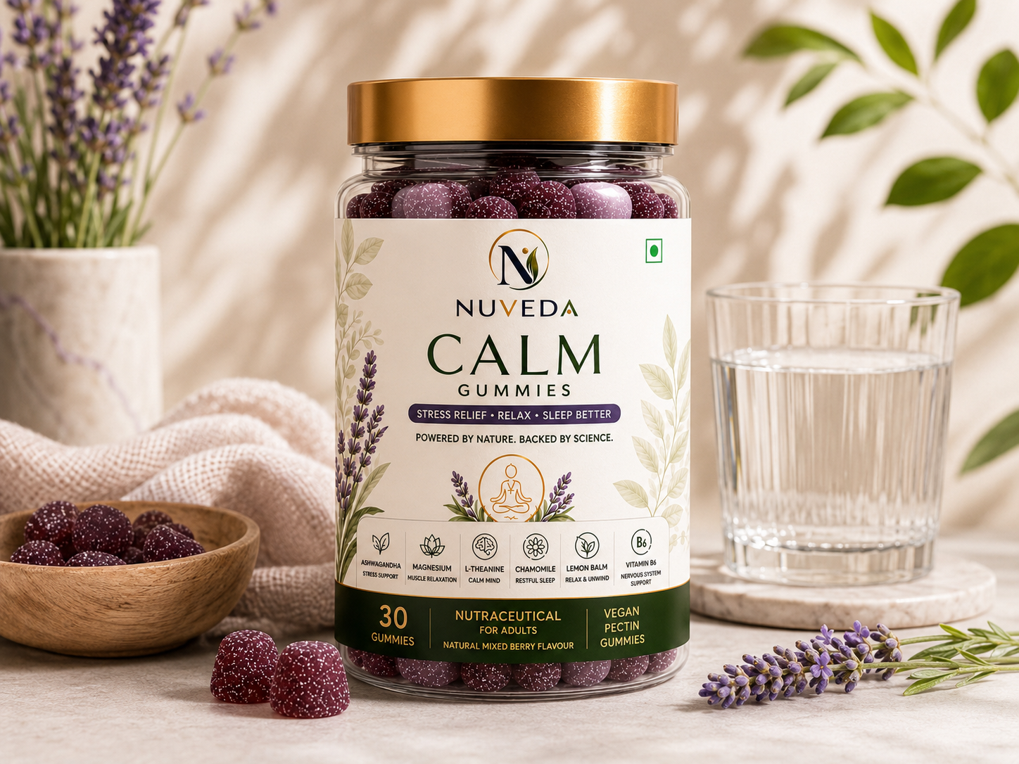 Nuveda Calm Gummies lifestyle