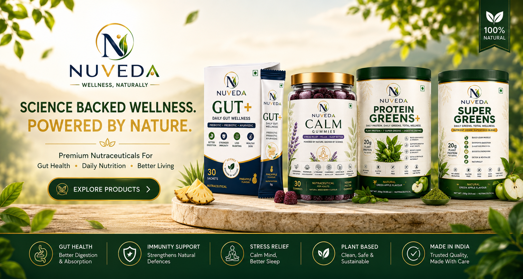 Nuveda — Premium Nutraceutical Solutions