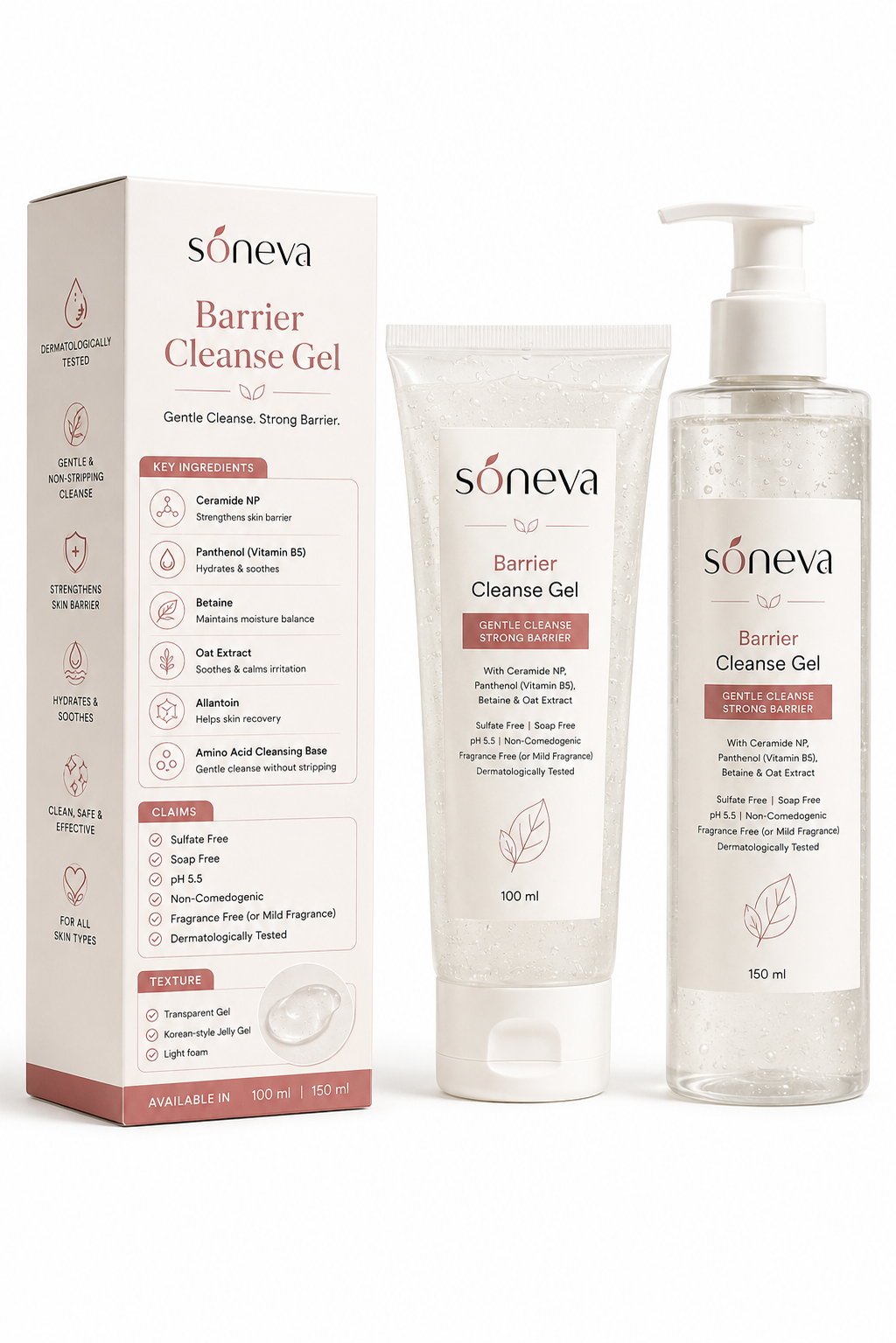 Soneva Barrier Cleanse Gel Duo